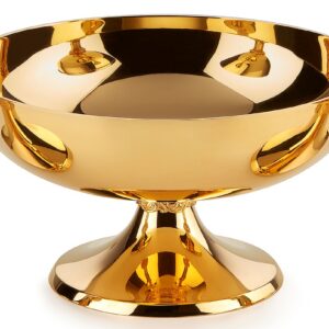 Open ciborium - 3-3/4" High x 6-3/4" Ø cup
